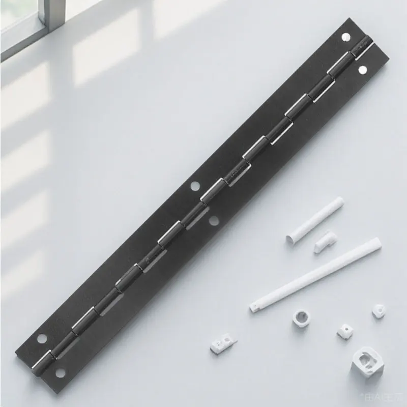 Long Piano Hinge for DIY Jewelry Box – Sturdy Wooden Box Hinge Replacement, Craft & Cabinet Use