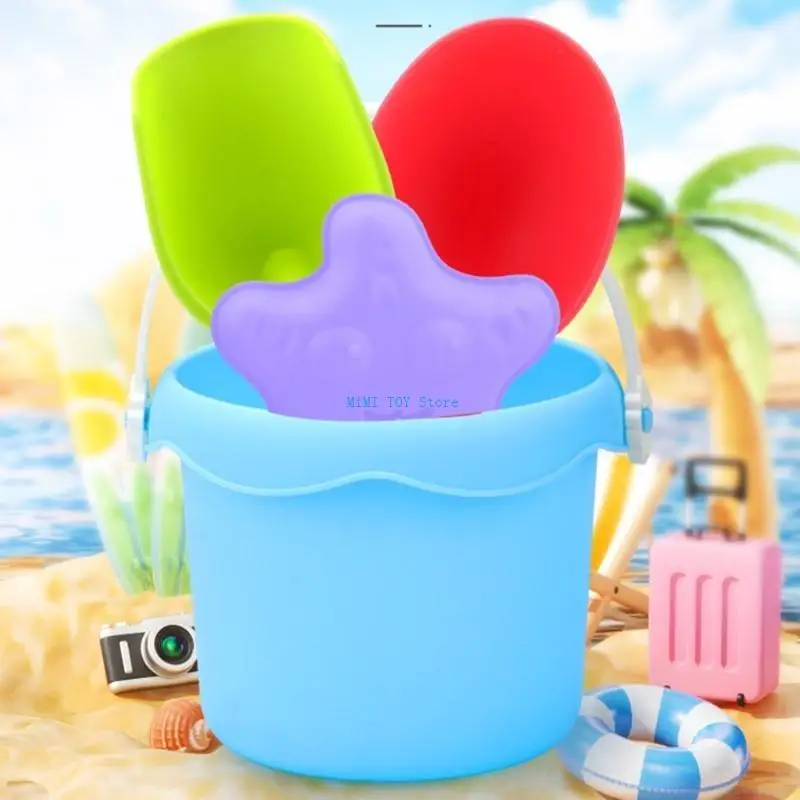 

24BE Beach Toy Kids Summer Beach Play Set For Sand And Water Activities Sand Toy