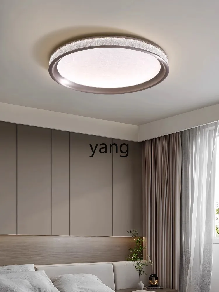 Yjq Bedroom Light Light Luxury Household Modern Simple round Study Living Room Ceiling Lamp