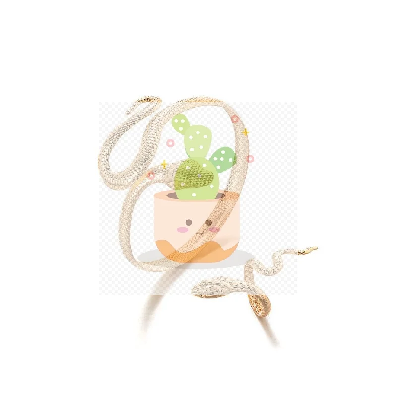 2 قطعة الأفعى الشرير على شكل أساور خاتم مجموعة دوامة الأفعى افتتاح أساور خواتم الاصبع الإناث الذكور اليد مجوهرات