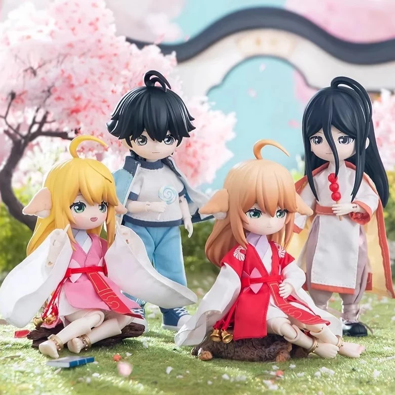 

Fox Spirit Matchmaker Marriage Order Series Blind Box BJD Action Figure Mystery Box Anime Figures Surprise Bag Collection Model
