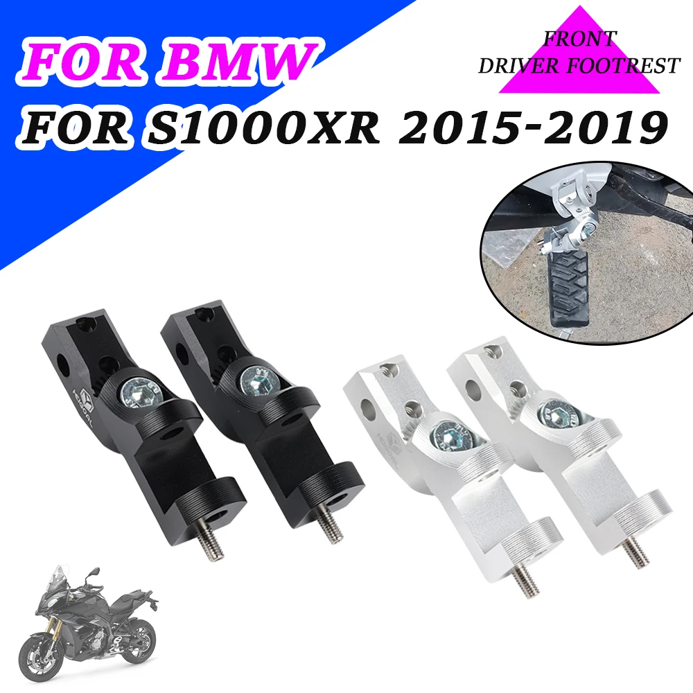 

Motorcycle Accessories Driver Footrest Relocation Rider Foot Pegs Footpeg Lowering Kit For BMW S1000XR S1000 XR S 1000 XR 1000XR