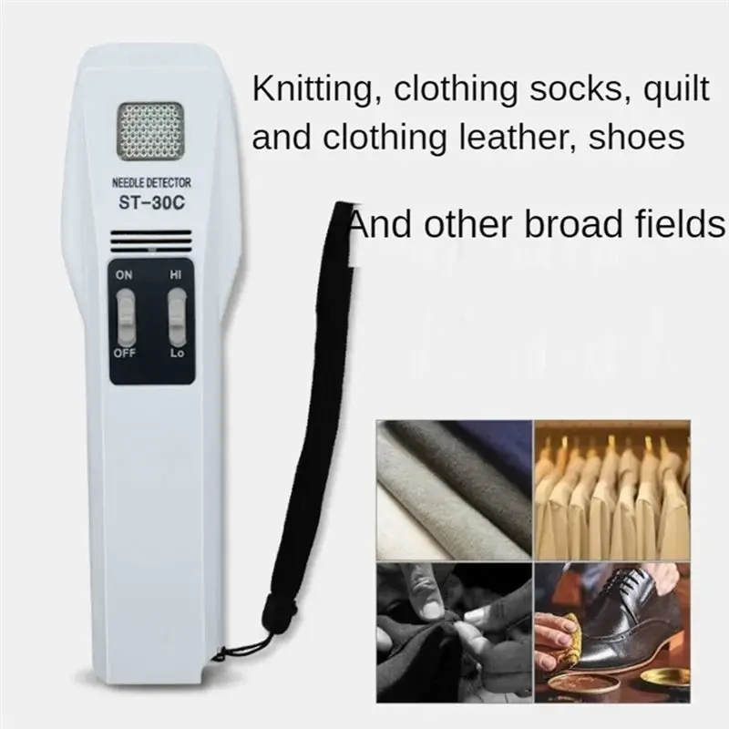 [NEW!A25P】 Metal Detector Handheld Needle Detection Device Safe Needle In Meter Scanner For Garment For Textile Toy Safety
