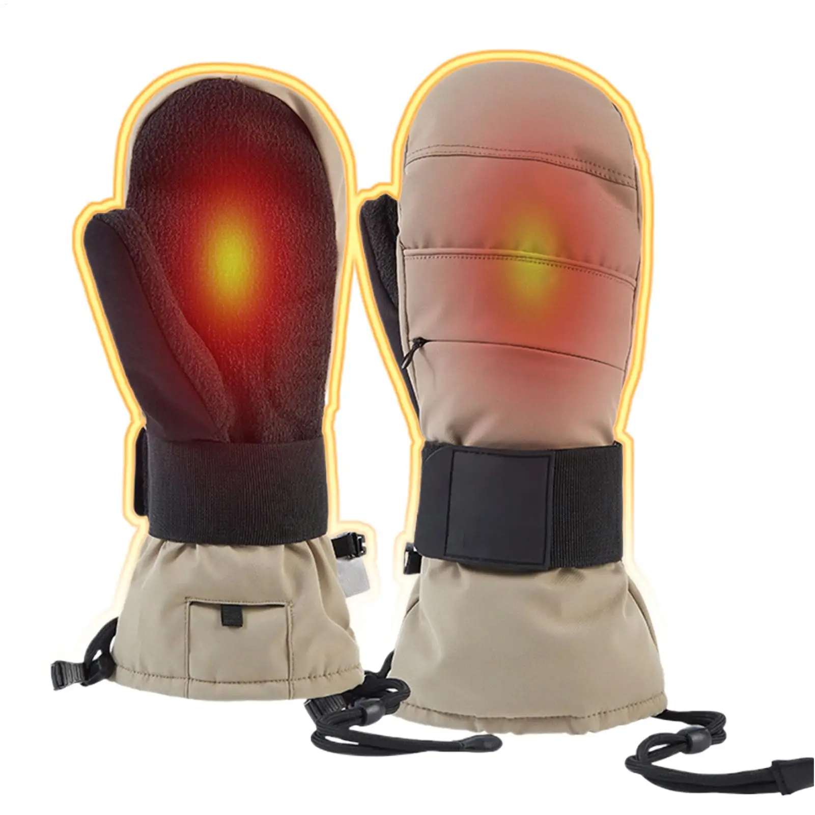 

Зимние перчатки мужские ветрозащитные варежки с сенсорным экраном и защитой запястья зимние перчатки на флисовой подкладке для мужчин зимние мотоциклетные лыжные перчатки холодные