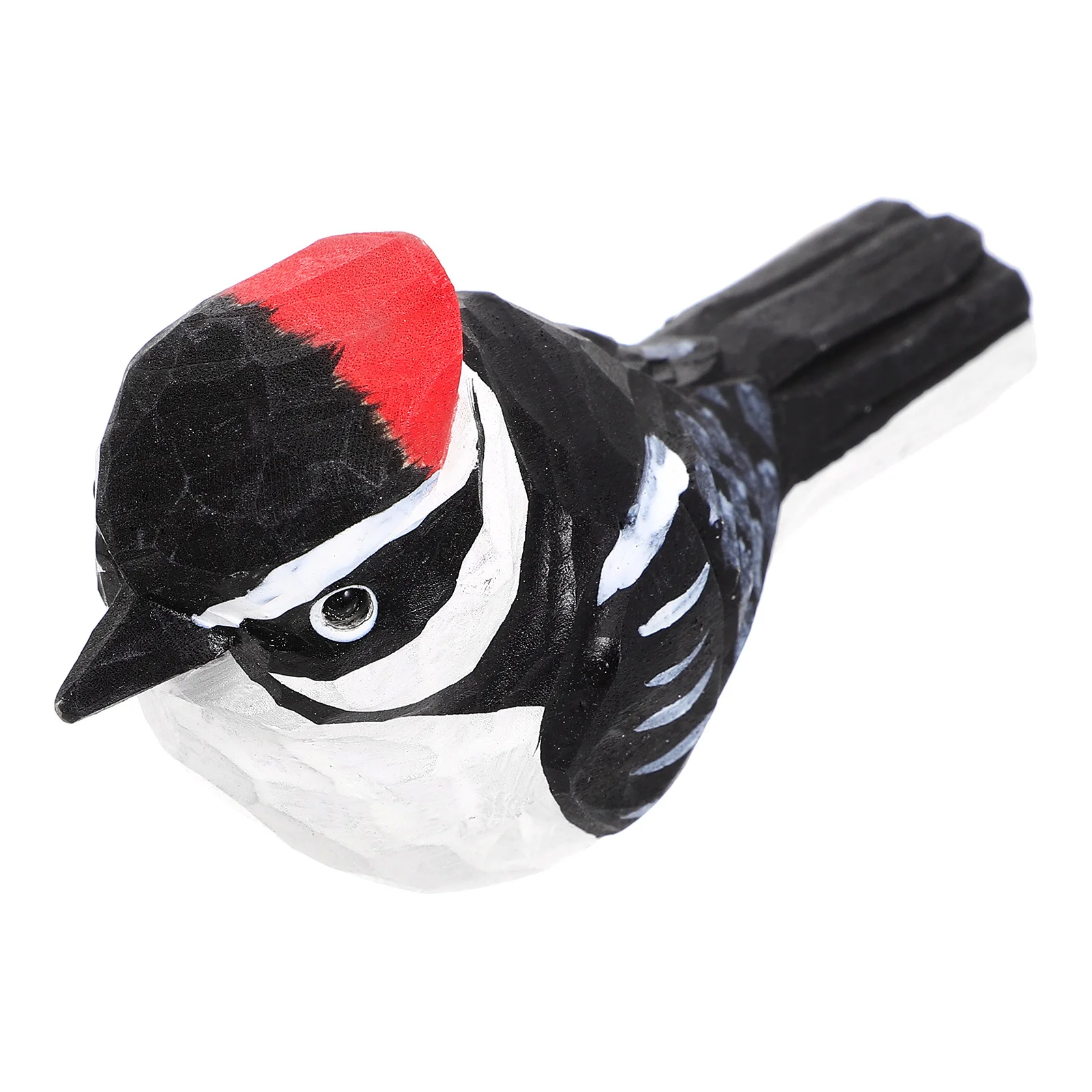 

Wood Carving Bird Ornaments Decor Cute Birds Statue Desktop Animal Figurines Shaped Statues Decoration