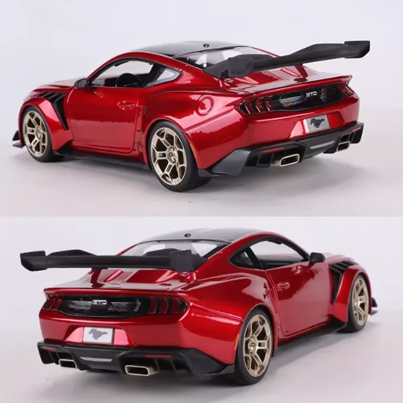 

MaiSto масштаб 1/18 2025 Muslong GTO модель автомобиля из сплава, статическая коллекция, украшенные праздничные подарки, игрушки, сувенирный подарок
