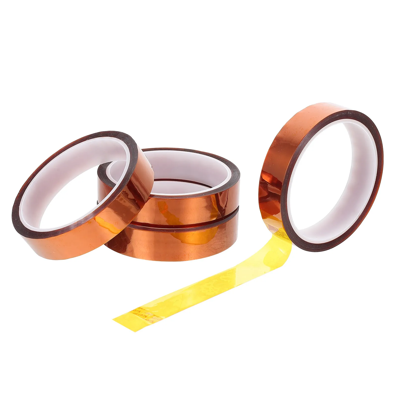 Heat Resistant Thermal Tape 4pcs Non-Adhesive Low-Friction Insulation Tape for Electronics Soldering Motor Protection