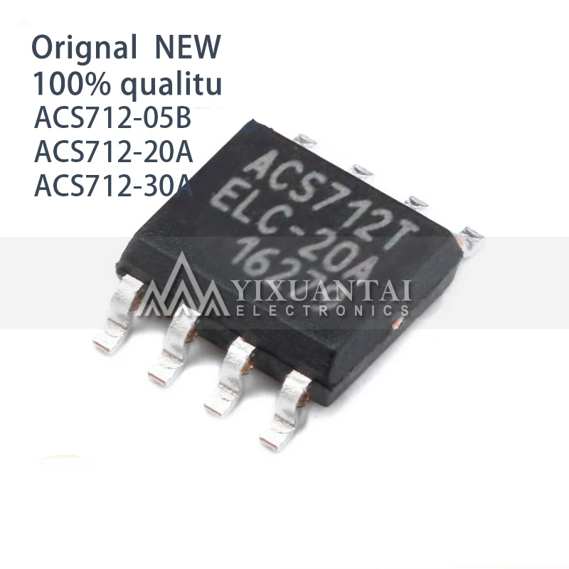 

1Pcs 100% new SOP8 ACS712ELCTR-05B ACS712ELCTR-20A ACS712ELCTR-30A-T ACS712ELCTR-05B/20A/30A-T SOIC-8