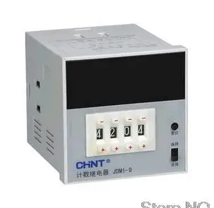 

CHNT JDM1-9L Electronic Digital Display Preset Counting Relay Number 4 Digits Counter Meter