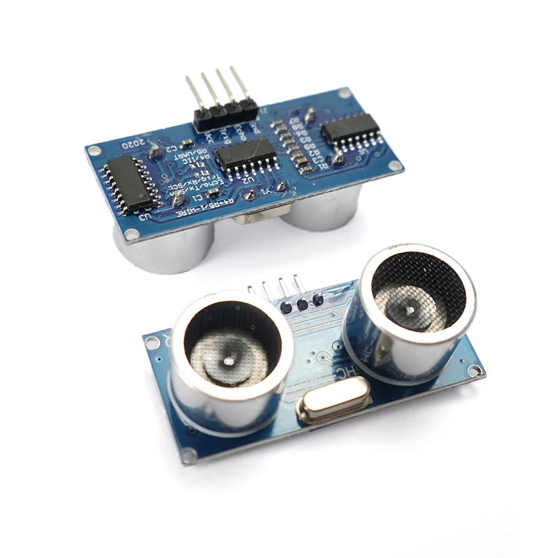 HC-SR04 وحدة الاستشعار بالموجات فوق الصوتية قياس المسافة 2 سنتيمتر-400 سنتيمتر ± 3 مللي متر دقة لروبوت اردوينو السيارة الذكية تجنب العوائق