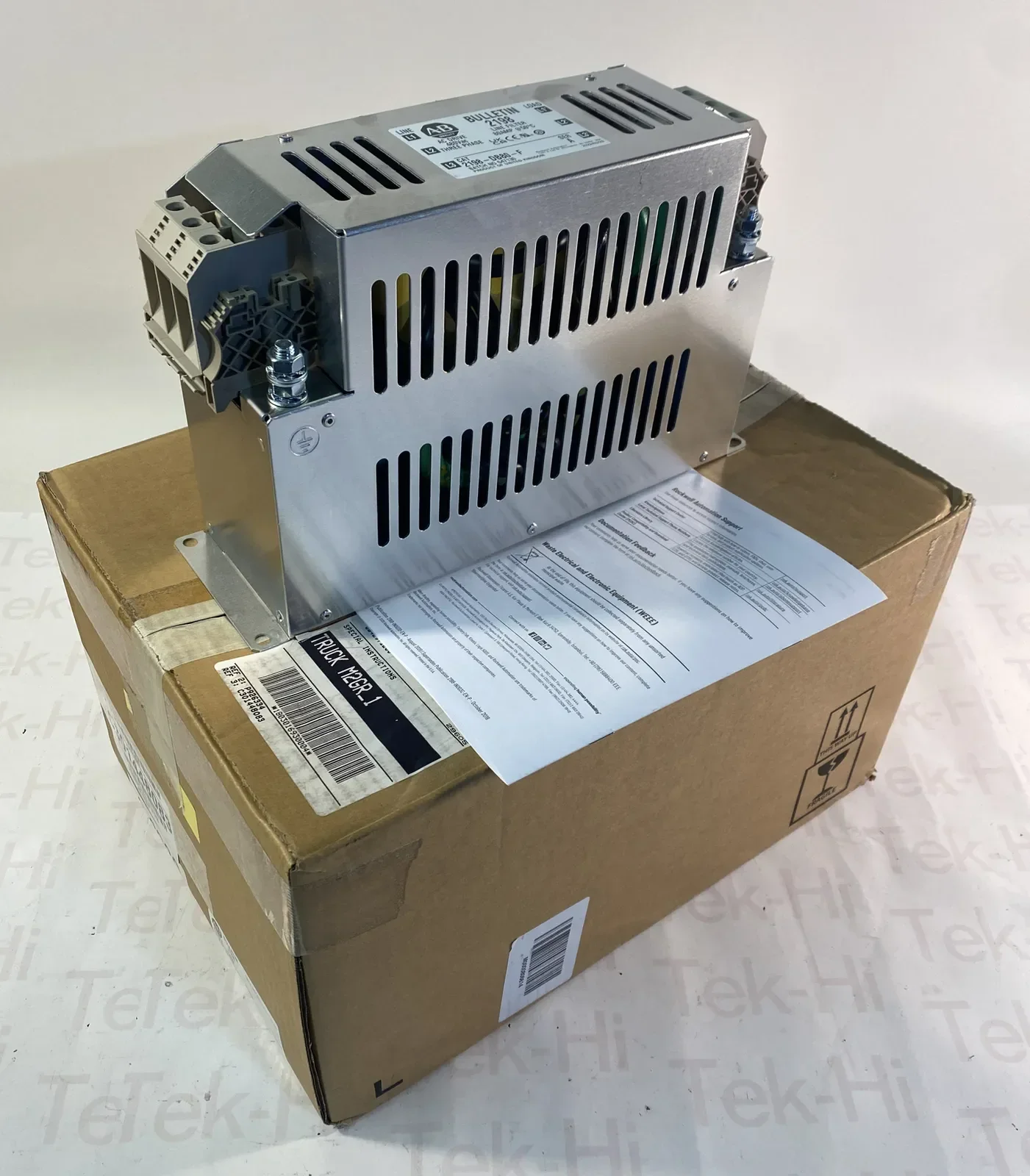 NEW AB 2198-DB80-F Line Filter 80A AC Drive 480VAC 3