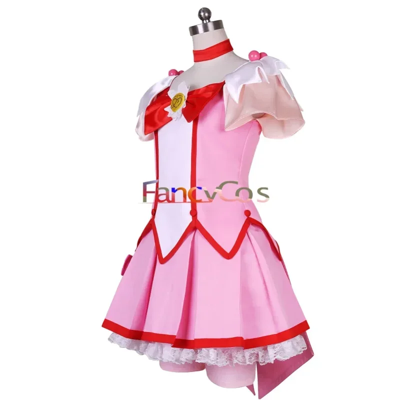 Girl Smile PreCure! Glitter Force Glitter Lucky Cure Happy Dress Cosplay Anime Costume Adult Kid Custom Made Halloween Carvinal