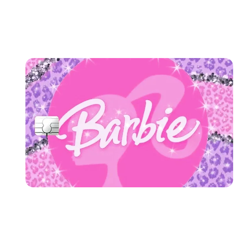 Barbie Kawaii Kaartsticker Meisje Cartoon Prachtige Tags Pasterbus Metro Plastic Lunchkaart School Studiedocumenten Festival Cadeau