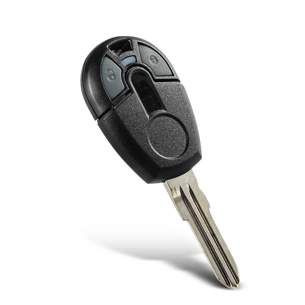 KEYYOU 1PCS Etui na kluczyk samochodowy do Fiat Transponder Car Key Shell Puste etui bez chipa SIP22 GT15R Blade