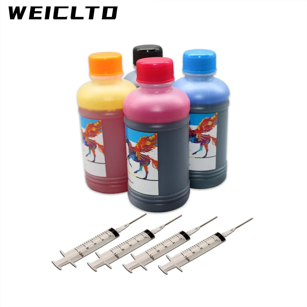 932 933 HP932 HP933 HP932XL HP933XL 4PC 250ML Refill Dye Ink for HP Officejet 6100 6600 6700 7610 7612 7110 7510 7512 Printers