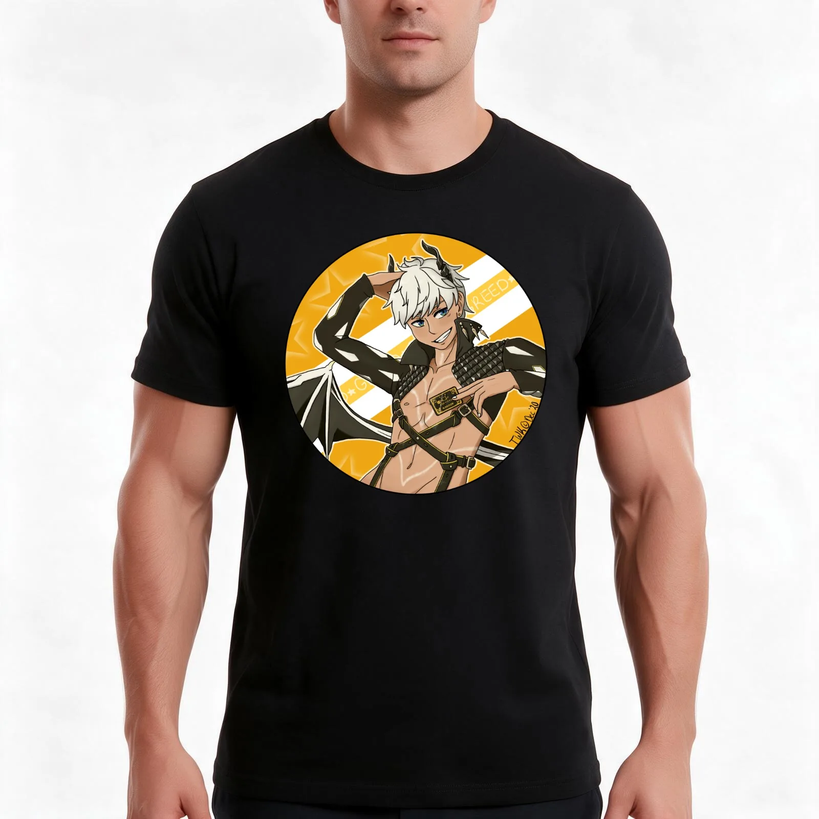 Mammon - Sin of Greed T-Shirt, Summer Casual Cotton Tee, Oversized Streetwear Tops, Vintage Graphic Print, Unisex Men Women
