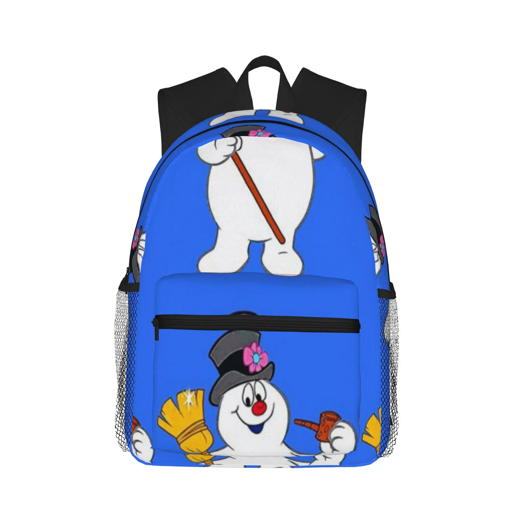 Magic December Snowman Retro Cast  Casual Backpack for Students and Adults Man backpack