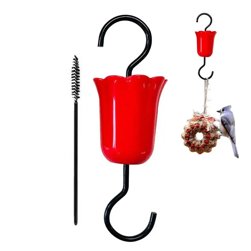 Ant Guard For Bird Feeder Hook-Moat Hummingbird Feeder Ant Guard Outdoor Pet Bird Feeding Ant Moat To Enhance Patio Yard For