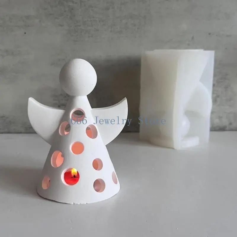 

F2TD стильная прочная силиконовая форма портативная для изготовления фигурки ангела