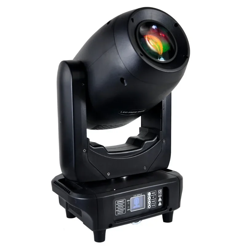 250W 3-in-1 stage LED moving head light beam of light pattern dyeing DMX control RDM address