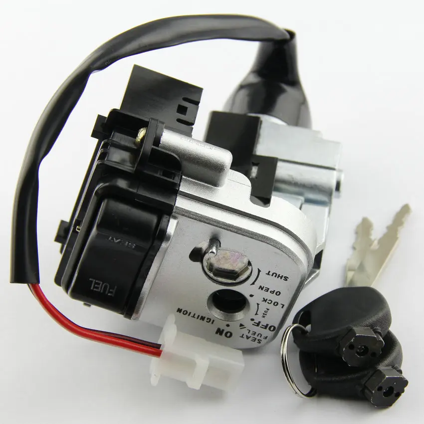 Motorcycle Key Fuel Cap Kit Ignition Switch For Honda PCX125 2012-2013 PCX150 2013 OEM:35010-KWN-710 Accessories