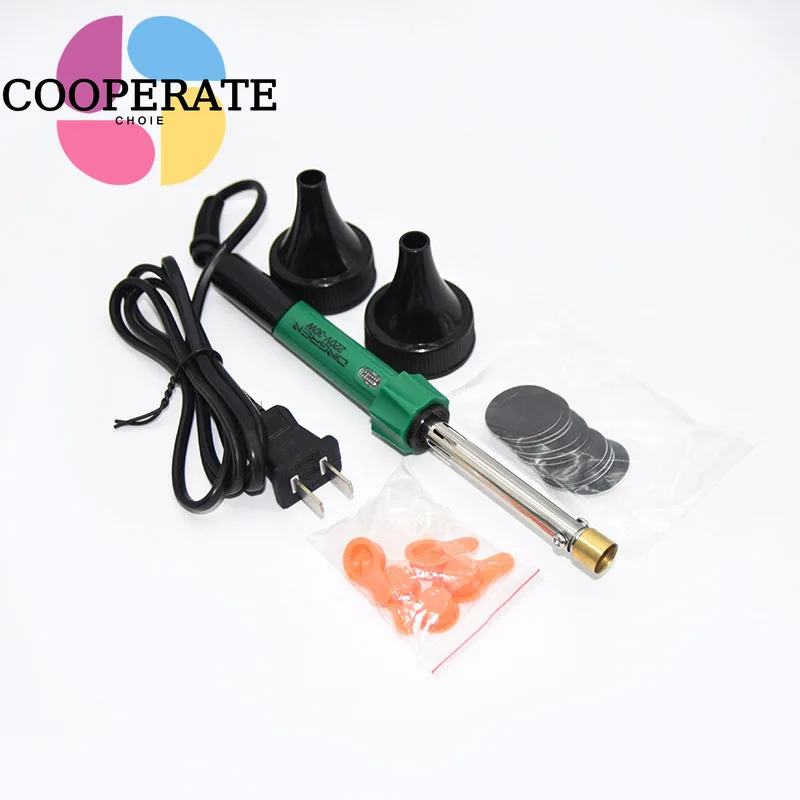 1SETS Goodpartner TONER CARTRIDGE REFILL TOOL Driller ELECTRIC SOLDERING IRON Printer Maintenance Repair Hole Making Solder Kit