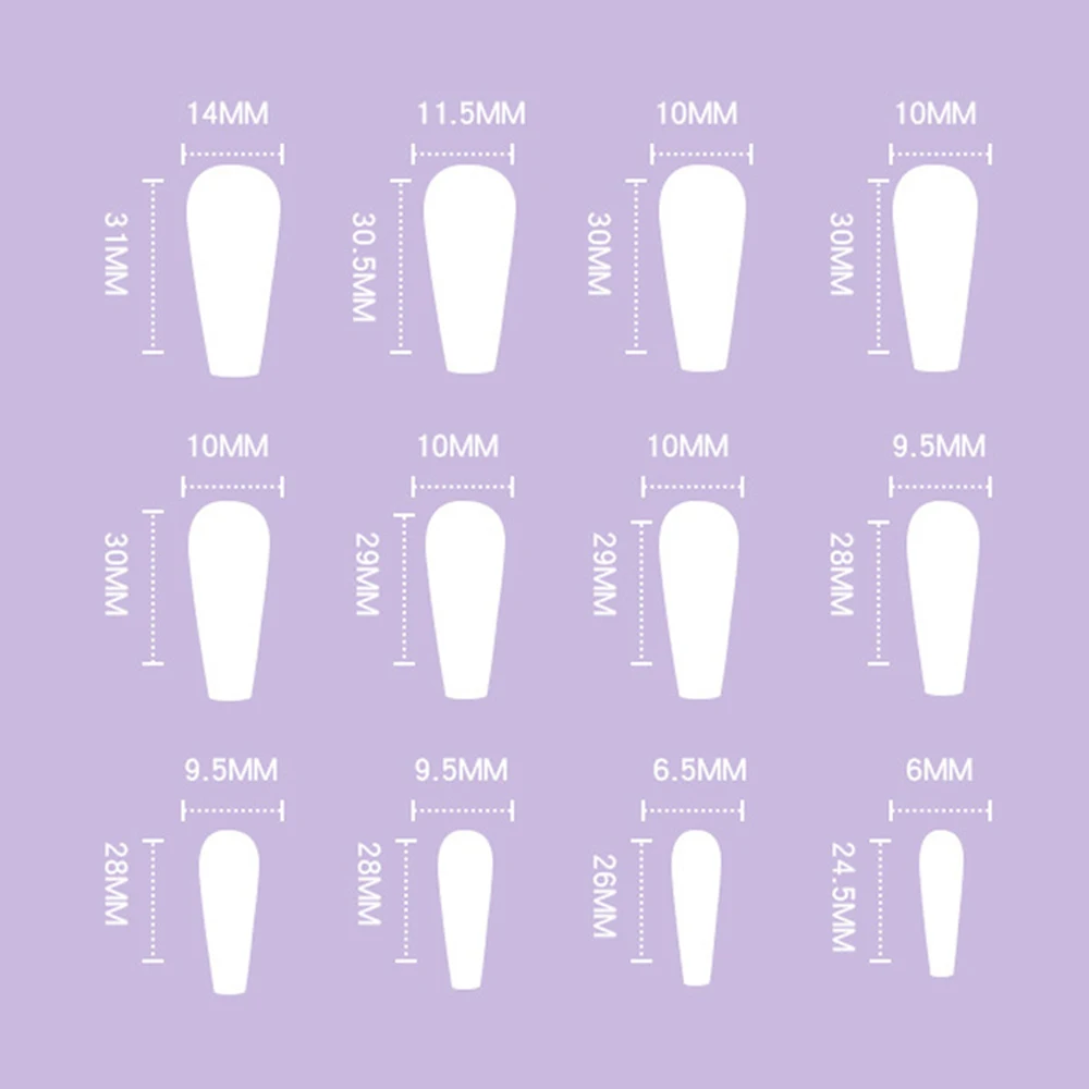 48Pcs Glitter Pink False Toenails Wearable Hand Feet Nail Art Set for Women Girl Artificial Nails Fake Nail Pieces WD
