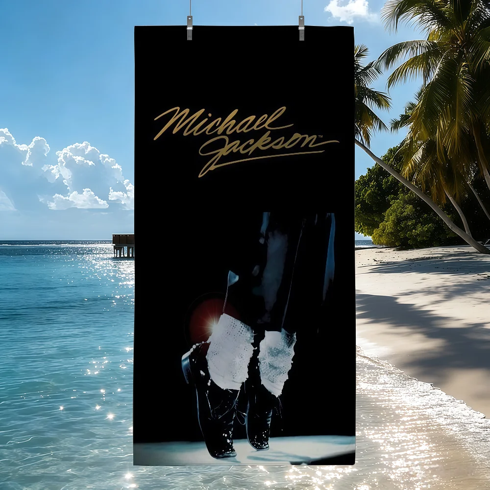 American singer m-Michael J-Jackson Towel Drying Bath Towel Applicable To Light Swimming Camping Yoga Beach Out
