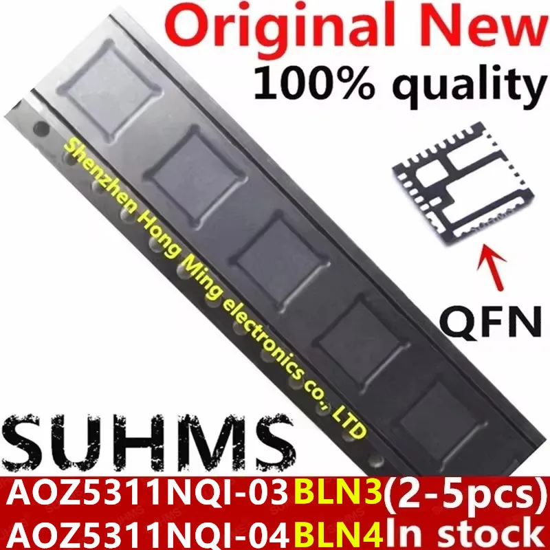 Image of (2–5 Stück) 100 % neu AOZ5311NQI-03 BLN3 AOZ5311NQI-04 BLN4 QFN-31
