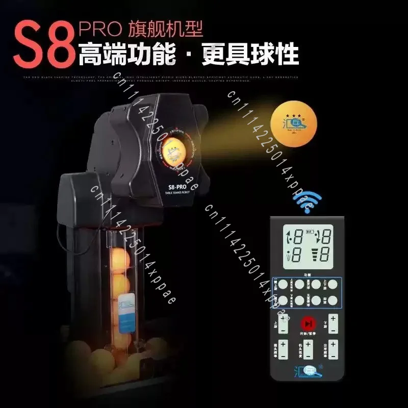 Ping Pong Robot for Table Tennis Serving Robot Machine Full-automatic Programmable Table Tennis Trainer