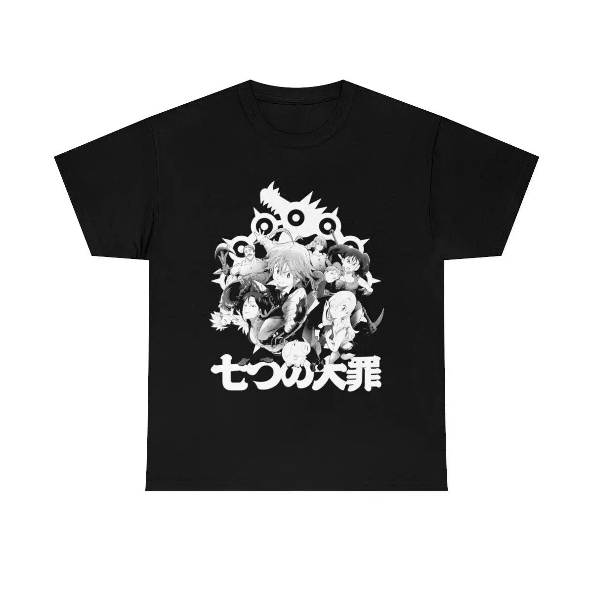 seven deadly sins T-shirt nanatsu no taizai,ban, diane, king, escanor, gowther