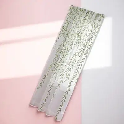 

White Sheer Curtains Light Gauze Privacy Polyester Elegant Drape for Bedroom Living Room Window Treatment Drapes Decor Kids Room