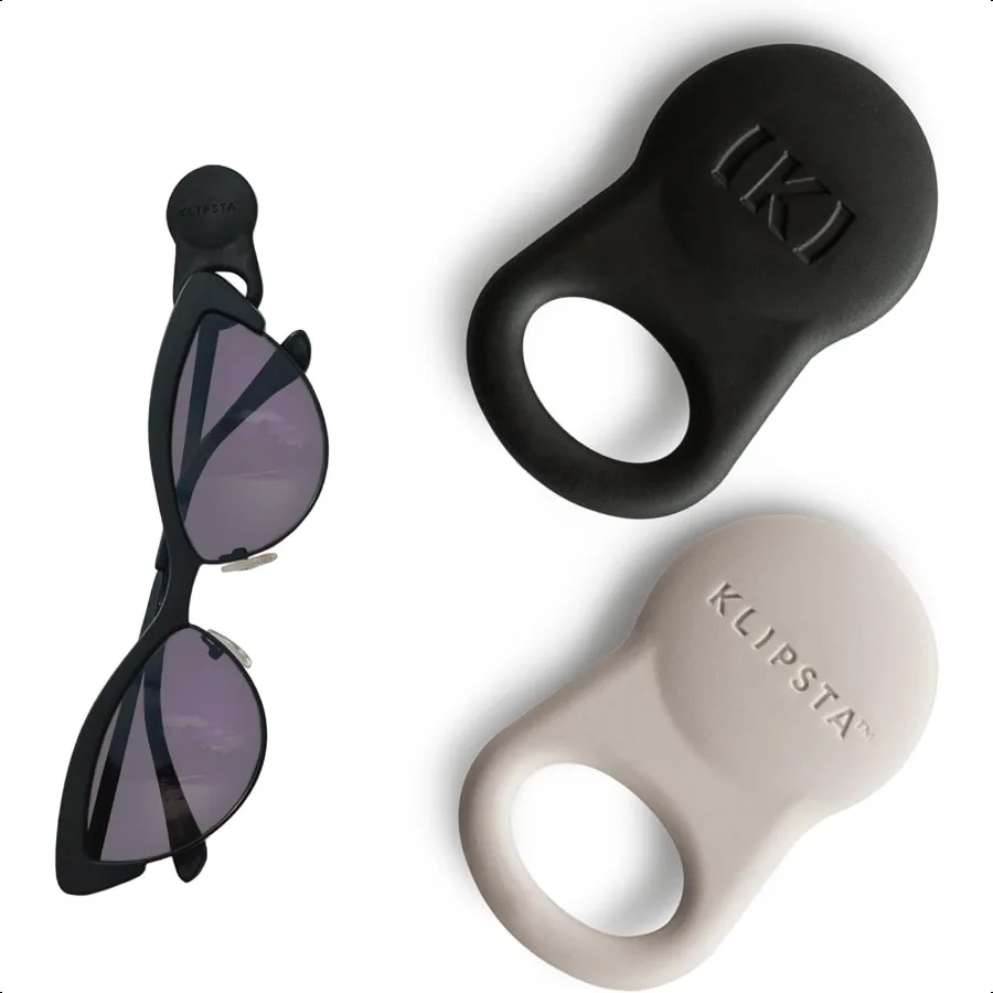 

SPEX Glasses Clips 2pack Magnetic Glasses Holder for Clothes. Eyewear Strap Alternative ID Badge Holder.