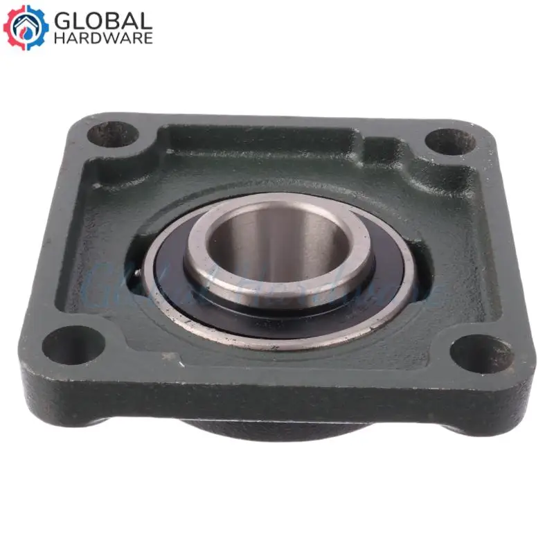 UCF207 vierkant verdikt buitenste sferisch lager met zithuls 4-boutslagergaten vierkant flenspakkingblok
