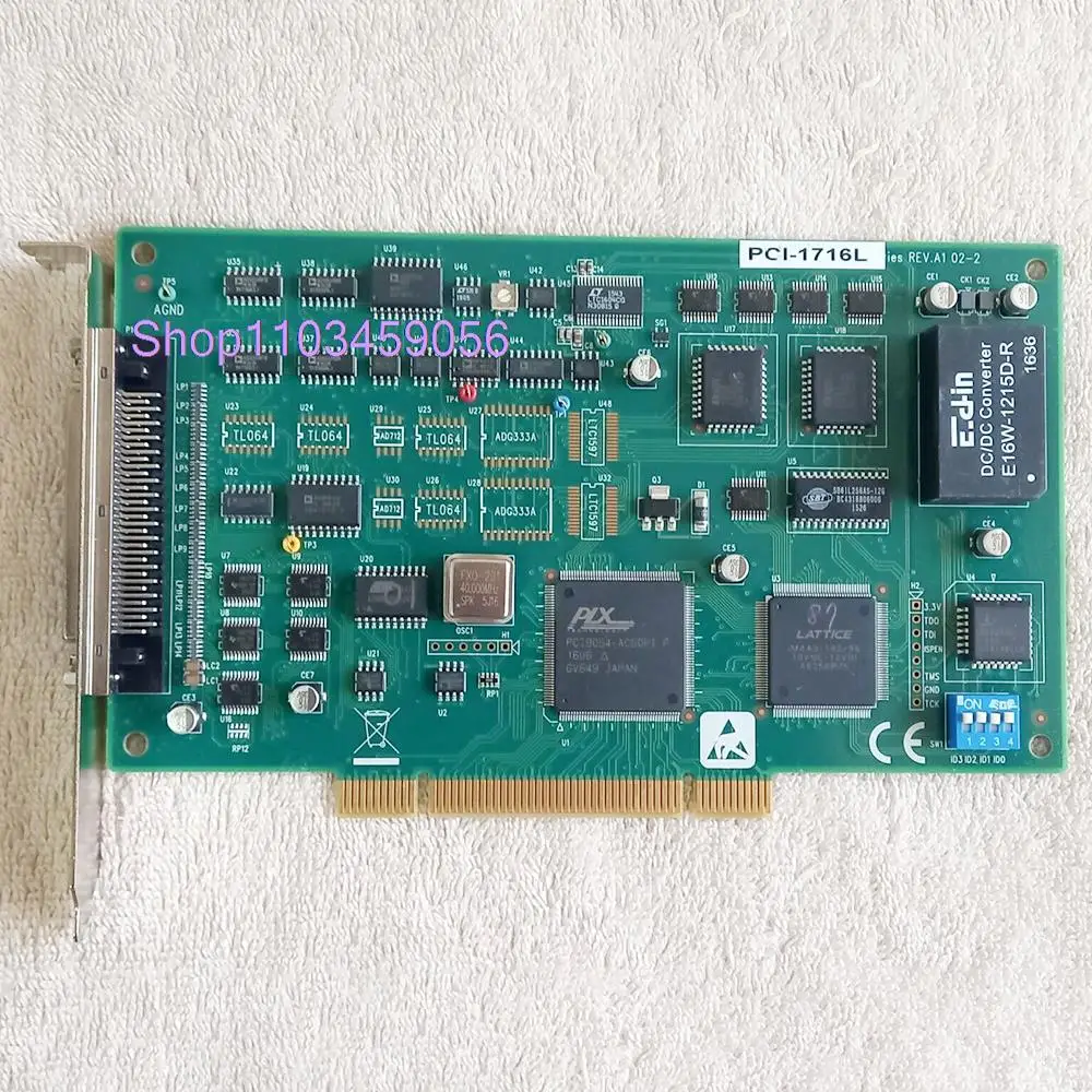 PCI Bus Multifunctional Data Capture Card For Advantech PCI-1716L REV A1