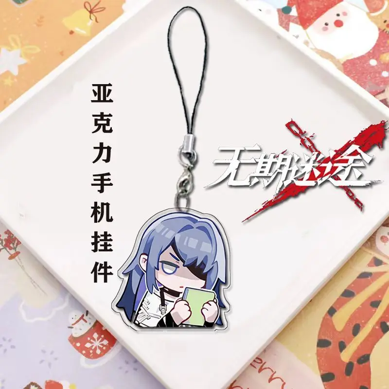 Path To Nowhere Eirene Hecate Adela Anime Acrylic Q Version Key rings Students Clothing Bag Backpack Car Phone Pendant Keychains