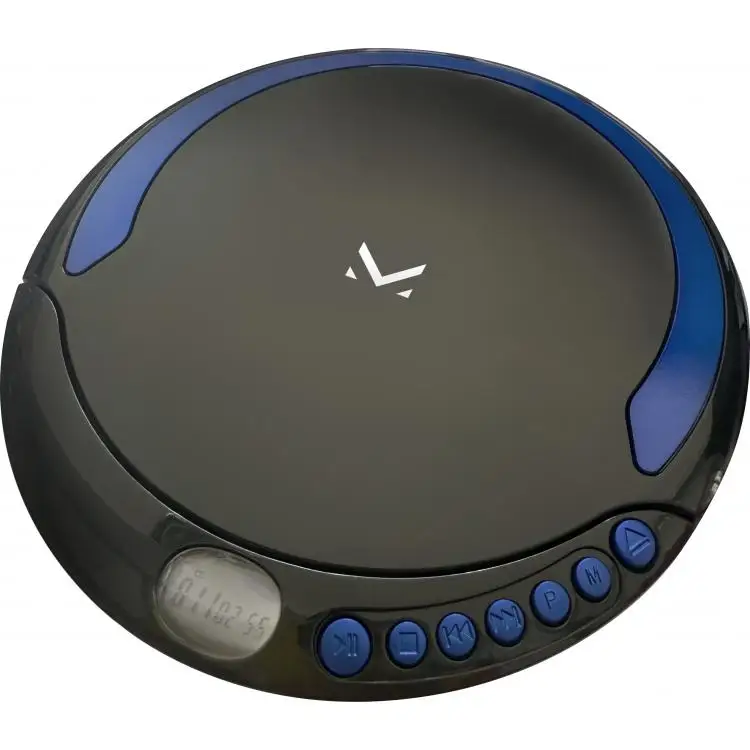 Lettore CD Portatile Discman Majestic DM 1550MP3 Anti-Shock MP3 WMA Display LCD Cuffie Incluse Nero