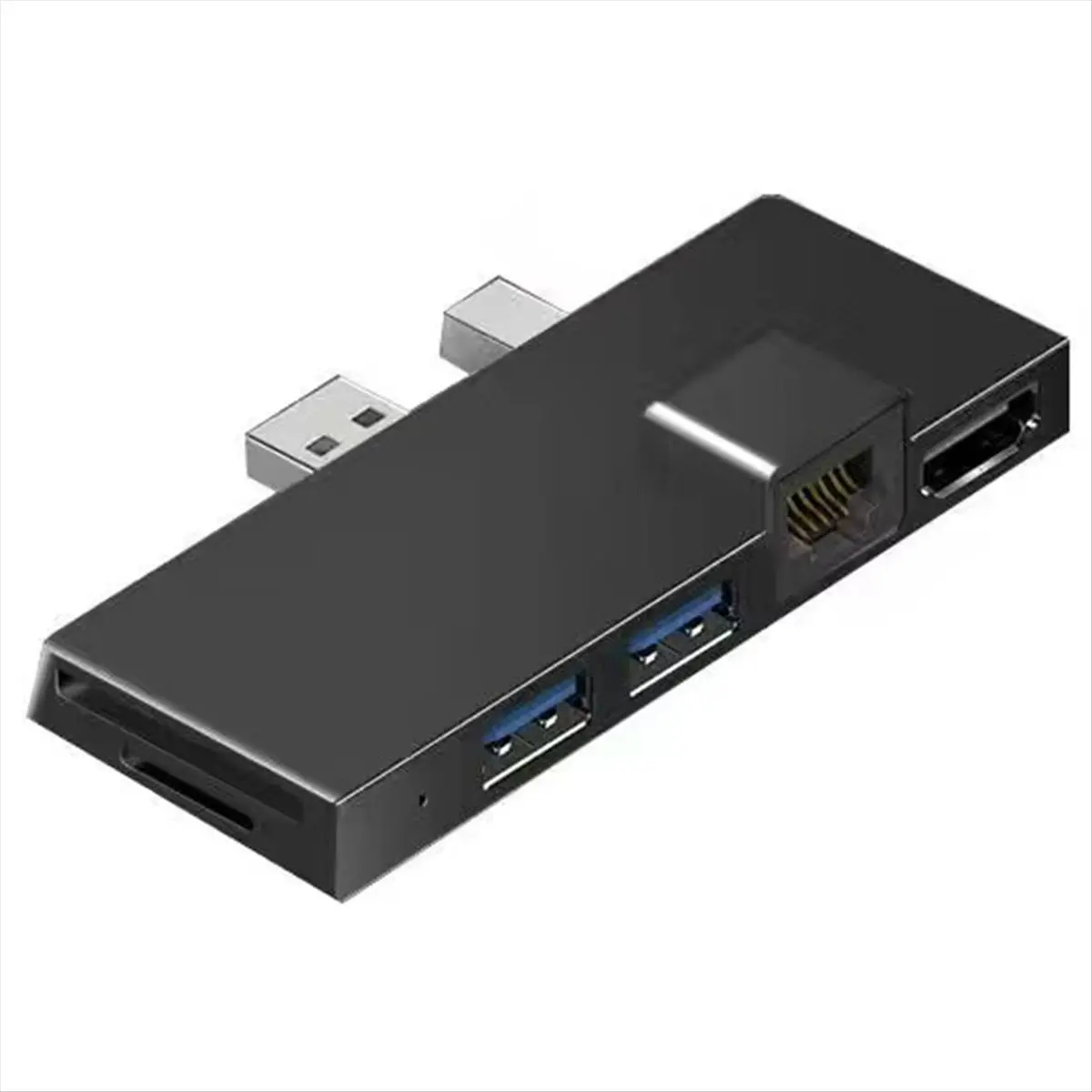 [VALUE PACK]For Pro 4/5/6 Docking Station -Compatible PC Screen Projection 100M Ethernet Port USB3.0 Adapter,A