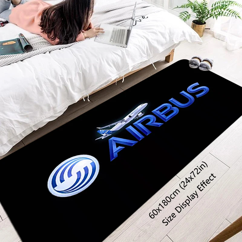 Entrance Doormat A-Airbus Hallwy Cartpet Living Room Rugs Foot Carpets Bathroom Rug Floor Mats Non-slip Hallway Mat Home Decor