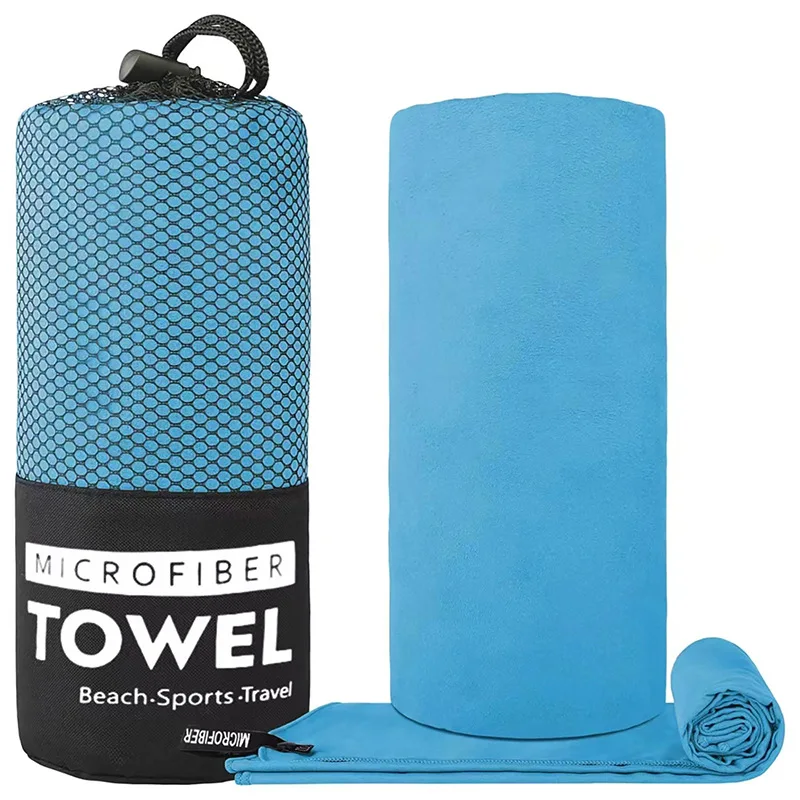 1 st absorberende en sneldrogende microvezel reishanddoek sneldrogend superzachte compacte sporthanddoek campinghanddoek