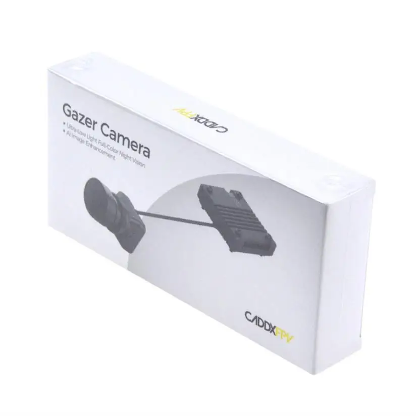 

FPV Gazer Analog Camera Caddx FPV with AI BOX 3x Ai Zoom 1500TVL FOV 131.6° 1920x1080P Full-color Camera for RC FPV Drone Extend