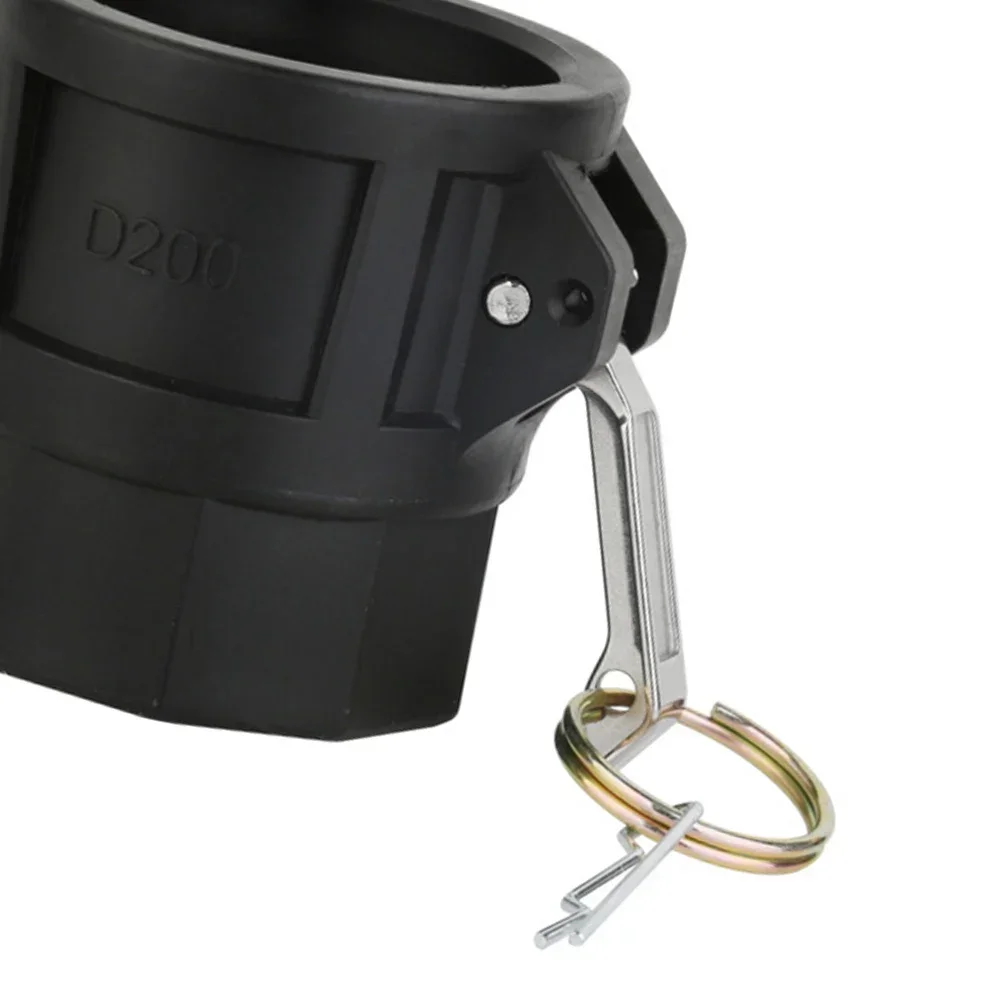Pratico adattatore per pompa adattatore per pompa adattatore per pompa della spazzatura installazione di accoppiamento per compatibilità con prodotti chimici D PP