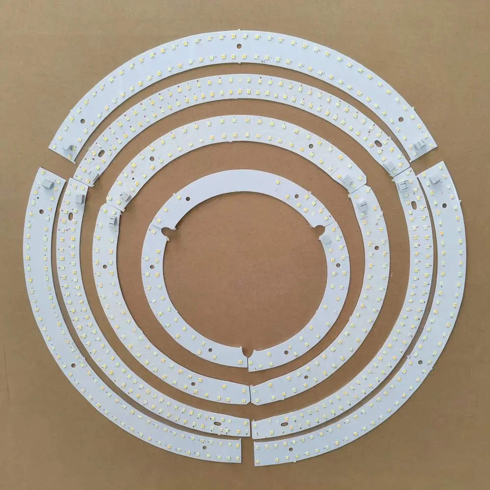 Three Color Changeable LED Module For Pumpkin Ceiling Lights Curved Strip Board Lighting Fixture Replacement Repair Kit