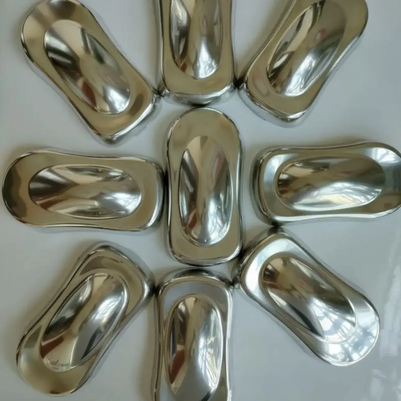 Silver paint Super Mirror Silver black white  electroplating Nano bright Ultra fine permanent stainless steel repair materials
