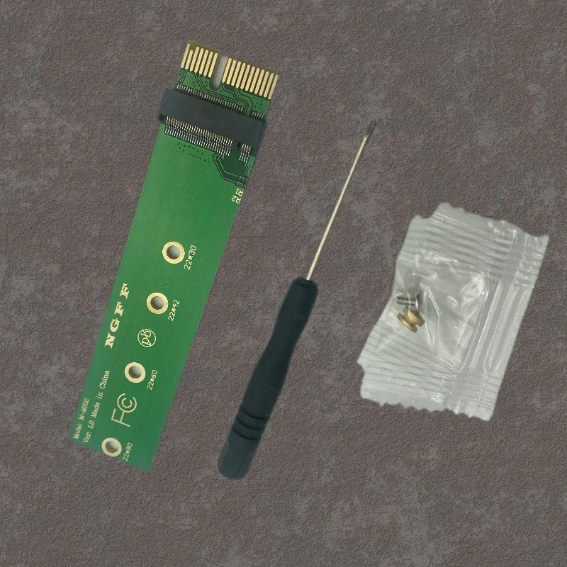 

PCIE To NVME Solid State Drive Converter PCI-E Hard Disk Card Reader M Key SSD Riser 1x Test Card Support 2230/42/60/80 M.2 SSD