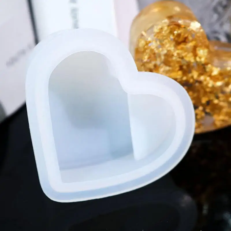 

3D форма для сердца 3D форма для рукоделия в форме сердца портативные принадлежности для рукоделия аксессуары для изготовления мыла для пластика из эпоксидной смолы