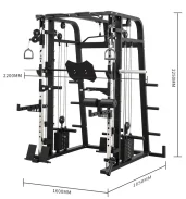 Wholesale Commercial quality Weightlifting Multi function Power Rack/Smith Machine For Body Workout