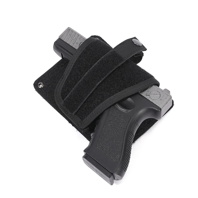 Kabura do noszenia ukrytego pistoletu na pas, lewa/prawa ręka, torba biodrowa, deska, samochód, stolik nocny, krzesło, ukryty uchwyt na pistolet/kabura na pistolet.