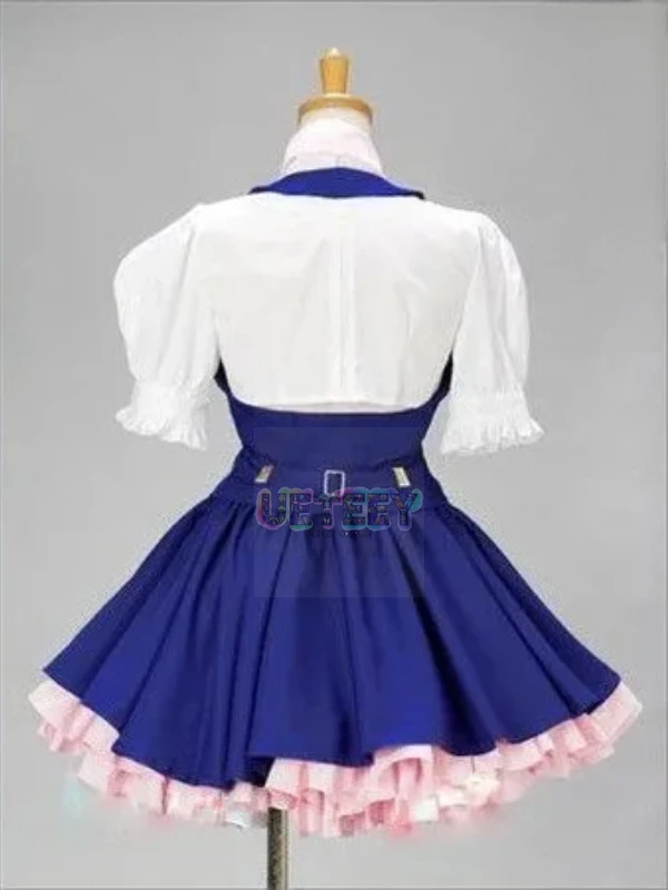 UETEEY  Macross Frontier Sheryl Nome Cosplay Costume Set Anime Clothes