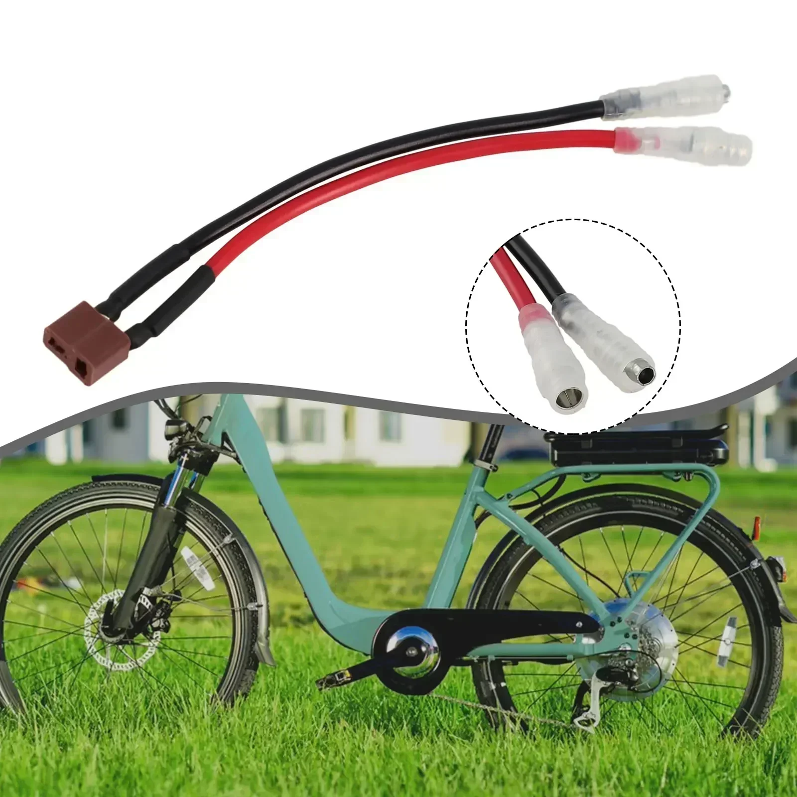 Ebike Battery Cable Electric Bicycle Adapter-Bullet/XT60/XT Battery Connector Male Female Cable Electric Bicycle Accessories